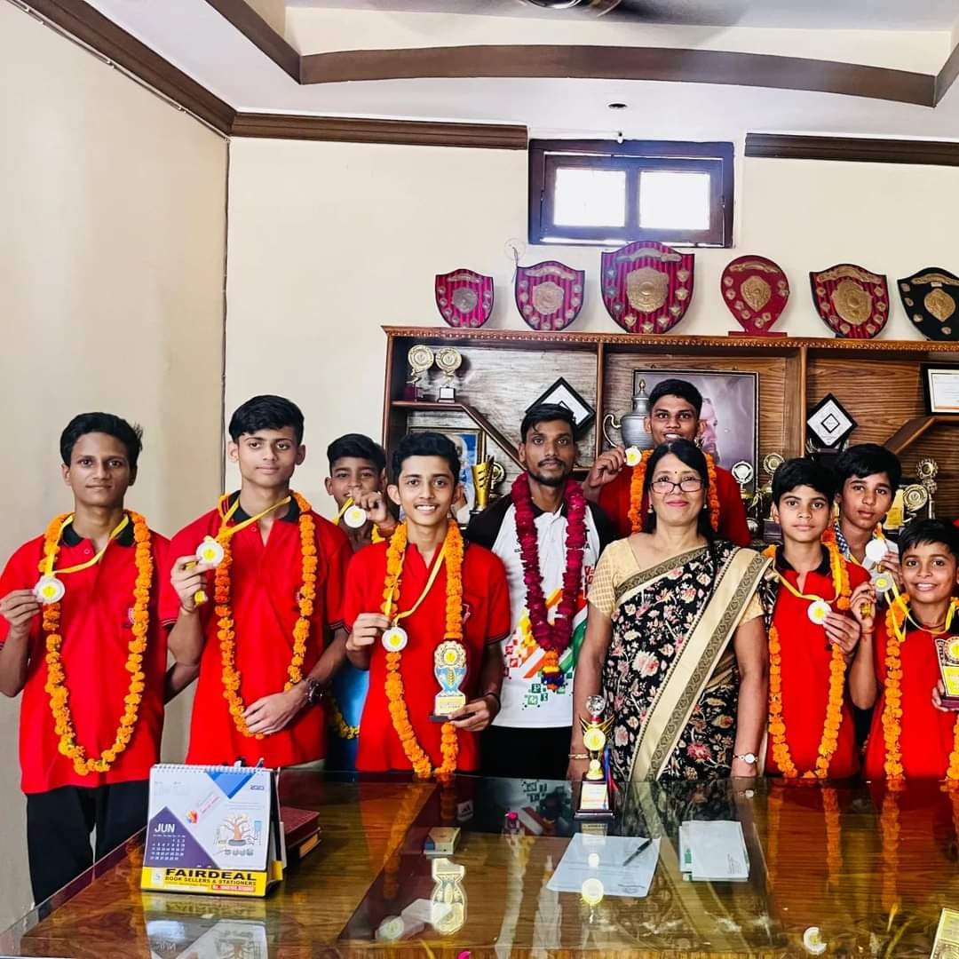 Under-14 volleyball team at national level event